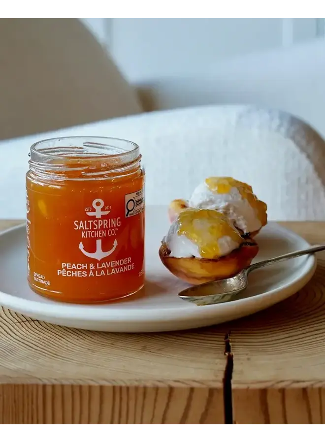 Peach & Lavender Spread 250mL Jar