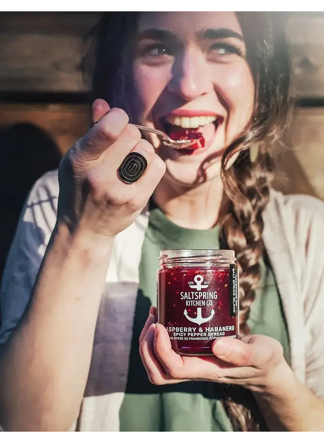Raspberry & Habenero Spicy Pepper Spread 250mL Jar