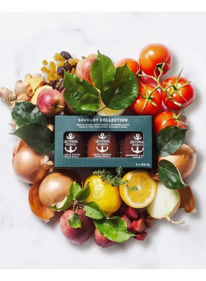 Savoury Trio Collection 3 - 125mL Jars