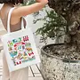 Canada Icons Cotton Tote Bag