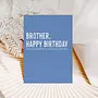 Brother Happy Birthday Card