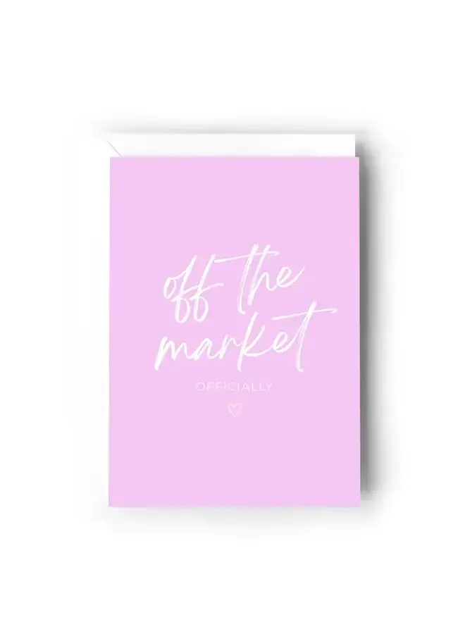Off the Market Card