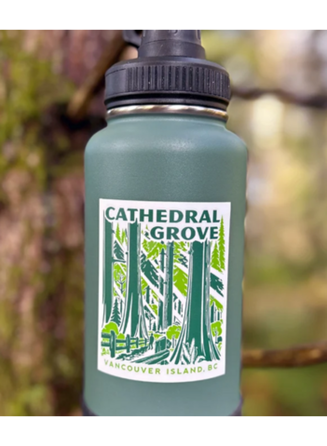 Cathedral Grove Sticker