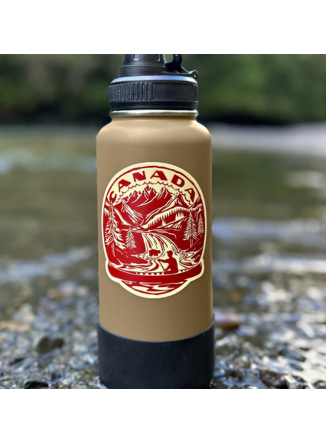 Canadian Canoe Sticker