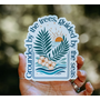 Trees and Seas Sticker