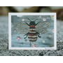 Bee Art Note Card
