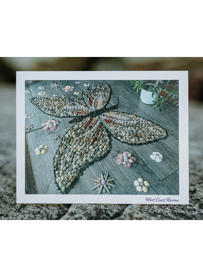 Butterfly Art Note Card