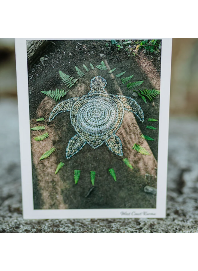 Turtle Art Note Card