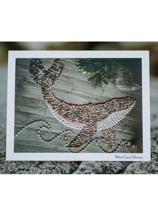 Humpback Art Note Card