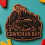 Cowichan Bay Crane Red Cedar Fridge Magnet