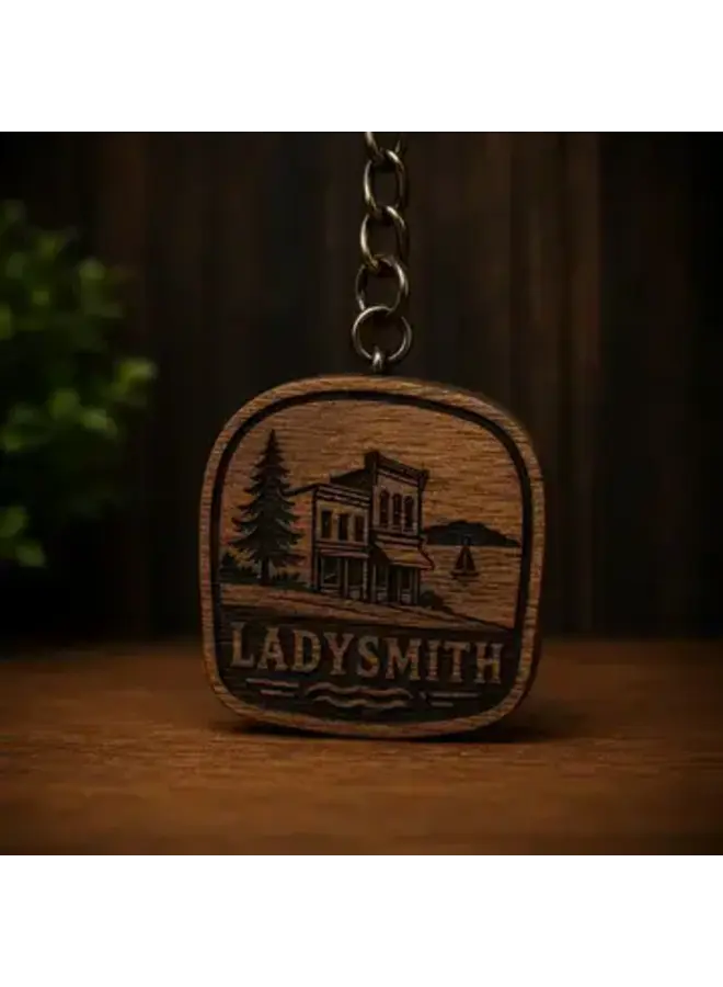 Walnut Keychain Ladysmith