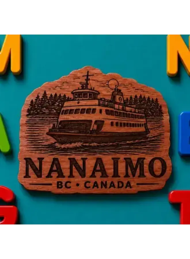 Nanaimo Ferry Fridge Magnet