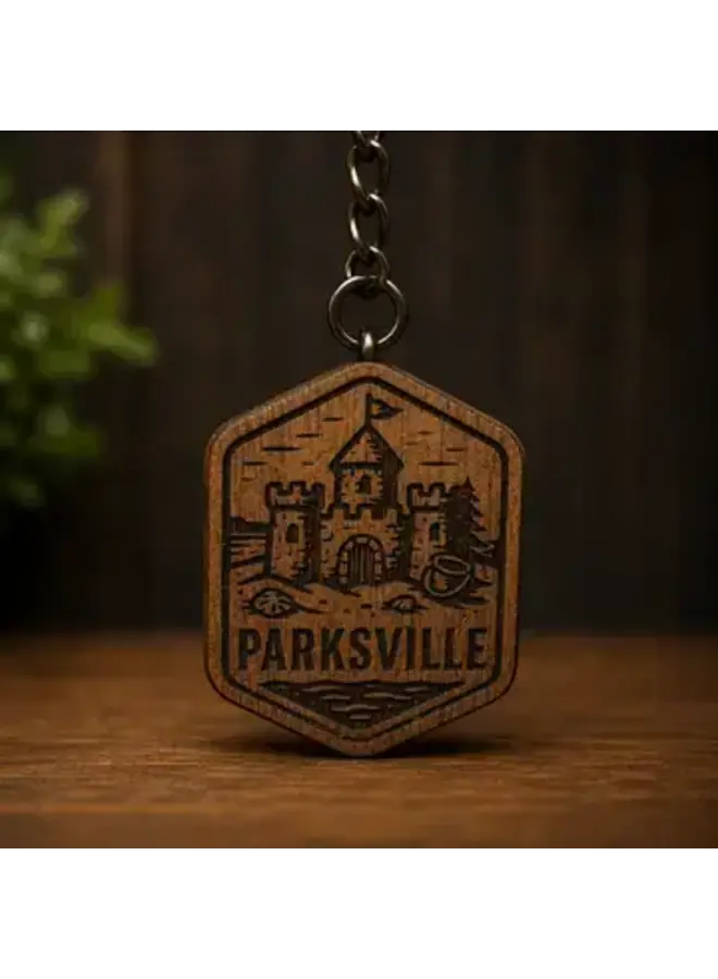 Walnut Keychain Parksville