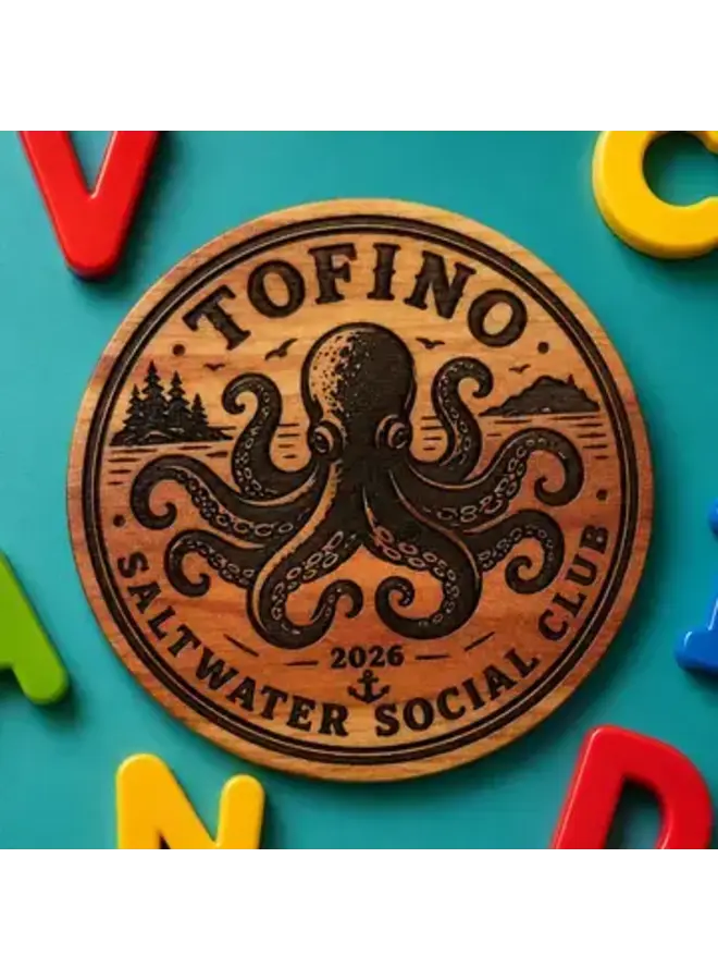 Tofino Saltwater Social Club Magnet