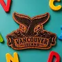 Vancouver Island Whale Tail Magnet