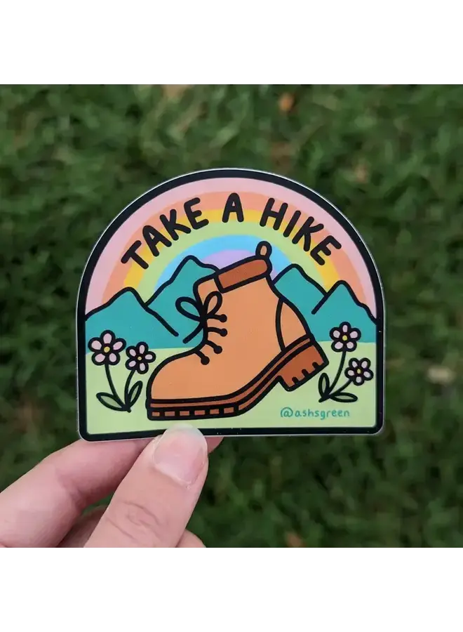 Take a Hike Sticker