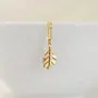 Oakley Oak Tree Necklace Yellow Gold