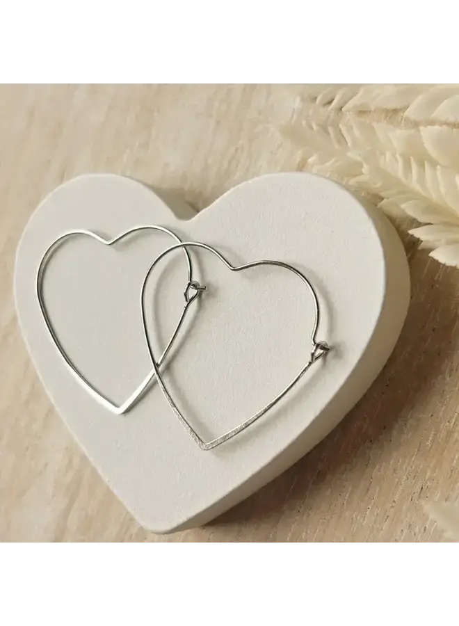Big Love Hoops Silver