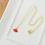 Red Lips Necklace