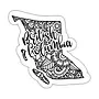 British Columbia Canada Vinyl Sticker