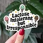 Lactose Intolerant But Irresponsible Sticker