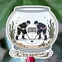 The Boy Aquarium Hockey Sticker