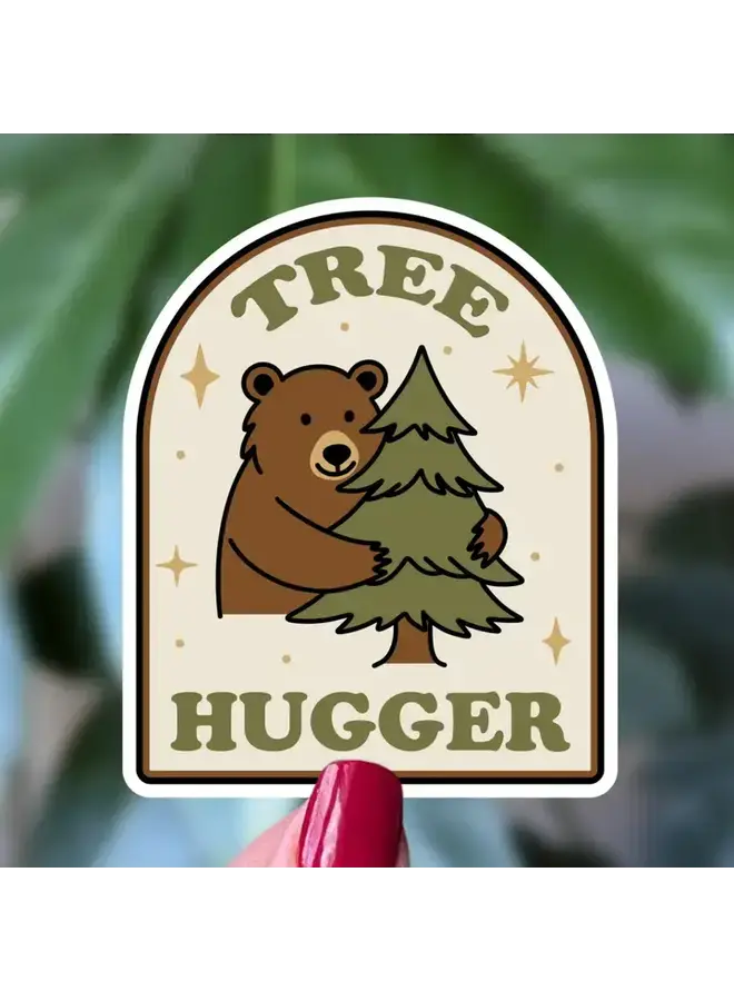 Tree Hugger Sticker