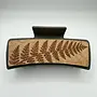 Fern Wood Hair Clip Large