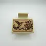 Hummingbird Wood Hair Clip Small