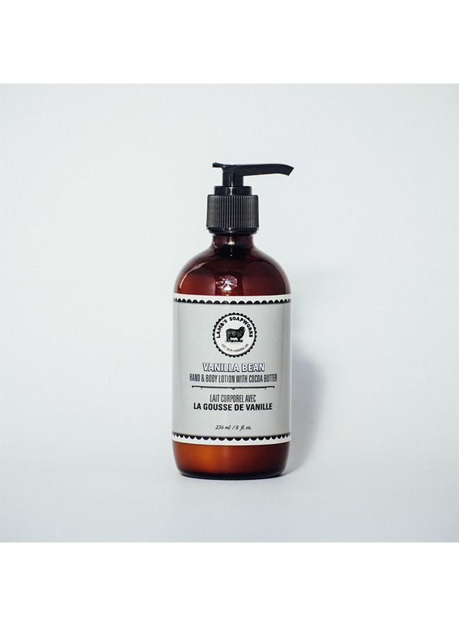 vanilla bean lotion