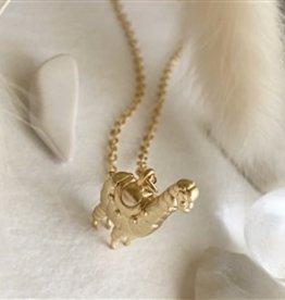 Pika&Bear Tina Tiny Llama Necklace