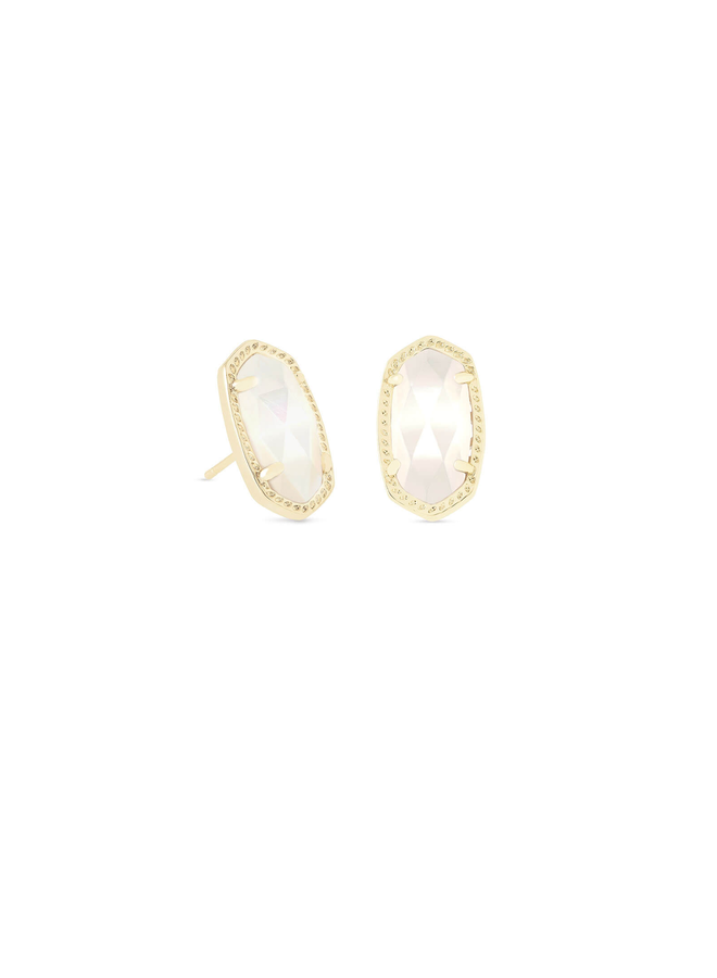 Ellie Stud Earring- Gold