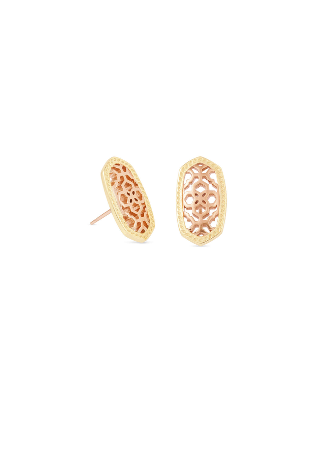 Ellie Stud Earring- Gold