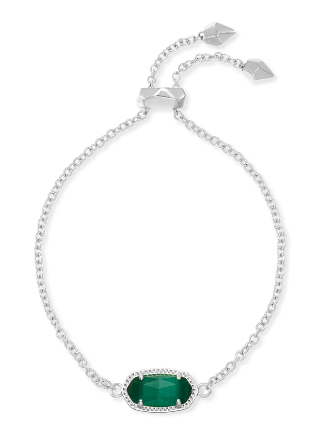 Elaina Bracelet- Rhodium Birthstone Collection