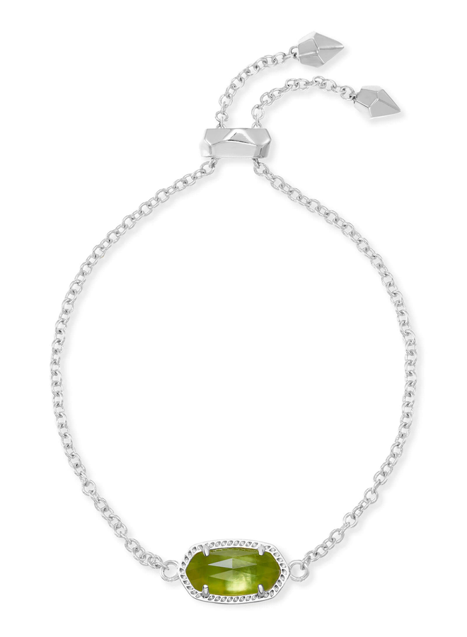 Elaina Bracelet- Rhodium Birthstone Collection