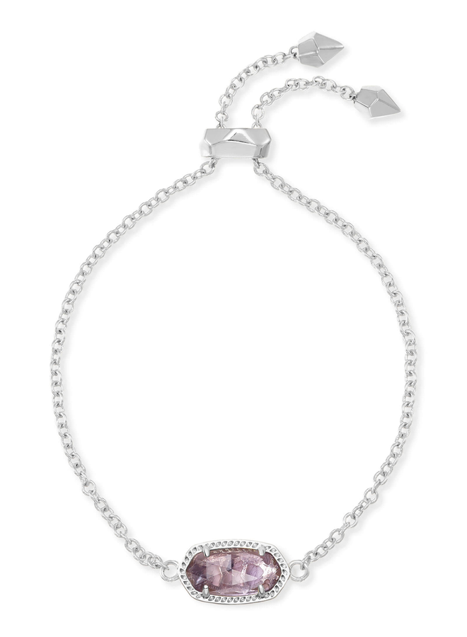 Elaina Bracelet- Rhodium Birthstone Collection