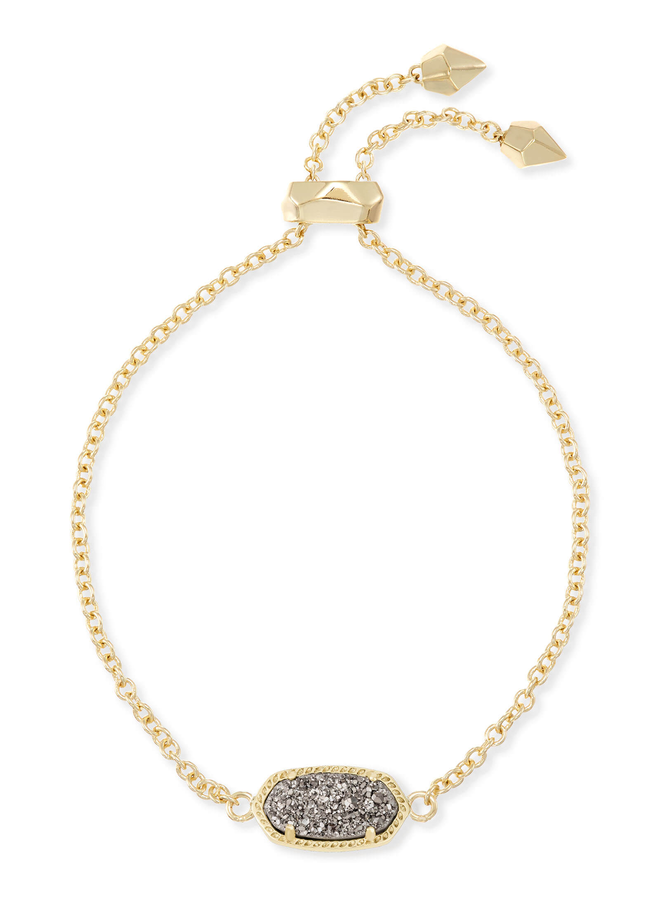 Elaina Bracelet- Gold Drusy Collection