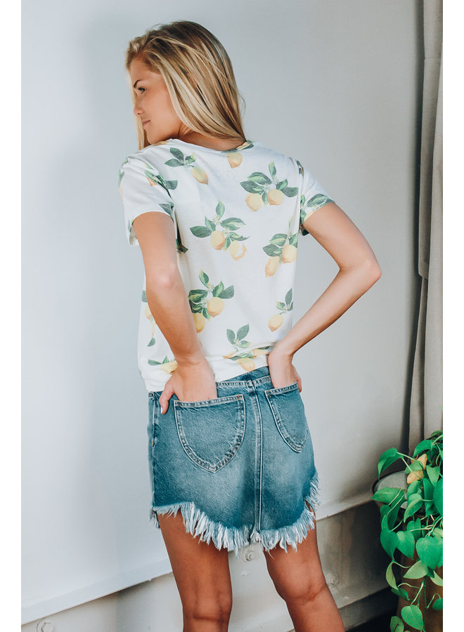 Bailey Denim Mini Skirt - Uptown Exclusives