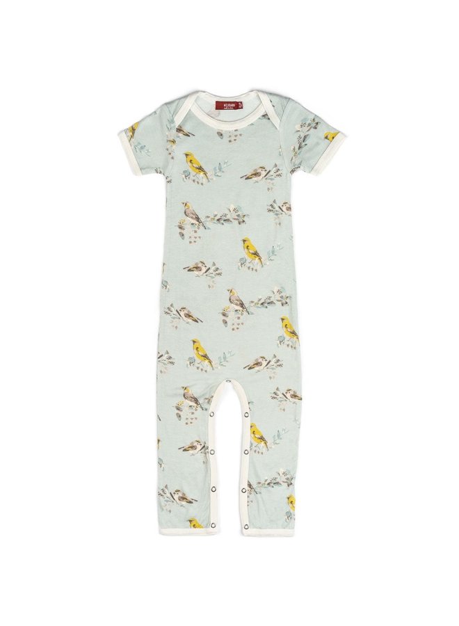 Bamboo Bluebird Romper