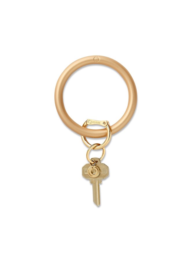 Silicone O-Venture Pearlized Key Ring