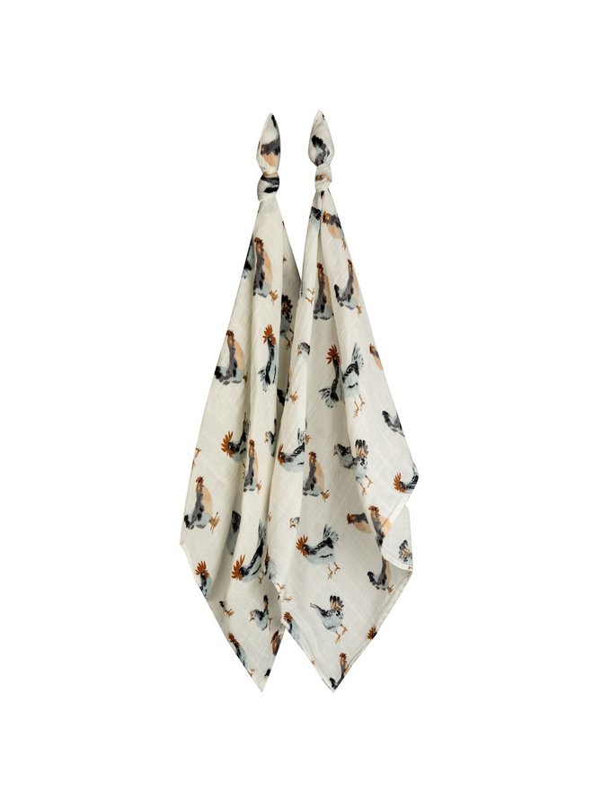 Organic Burp Cloth Uptown Exclusives