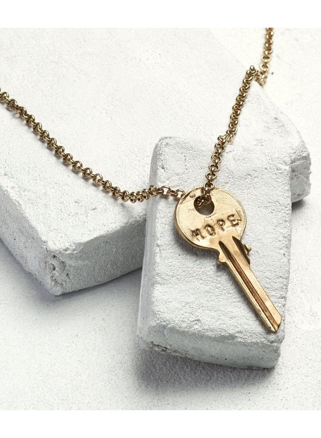 Classic Ball Chain Key Necklace