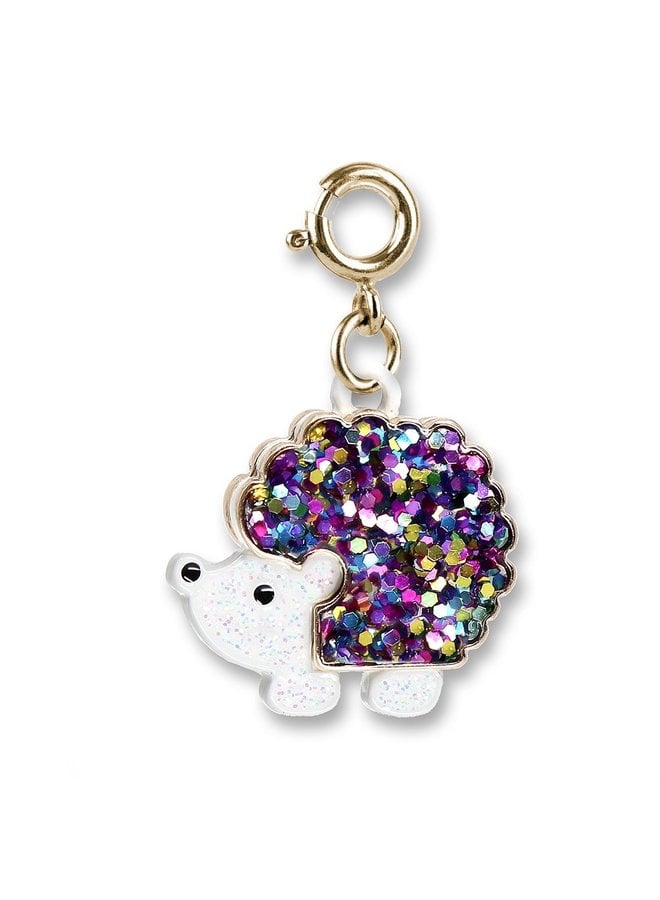 CHARM IT! Gold Glitter Hedgehog Charm