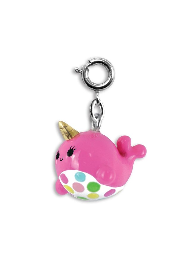 CHARM IT! Pink Narwhal Charm