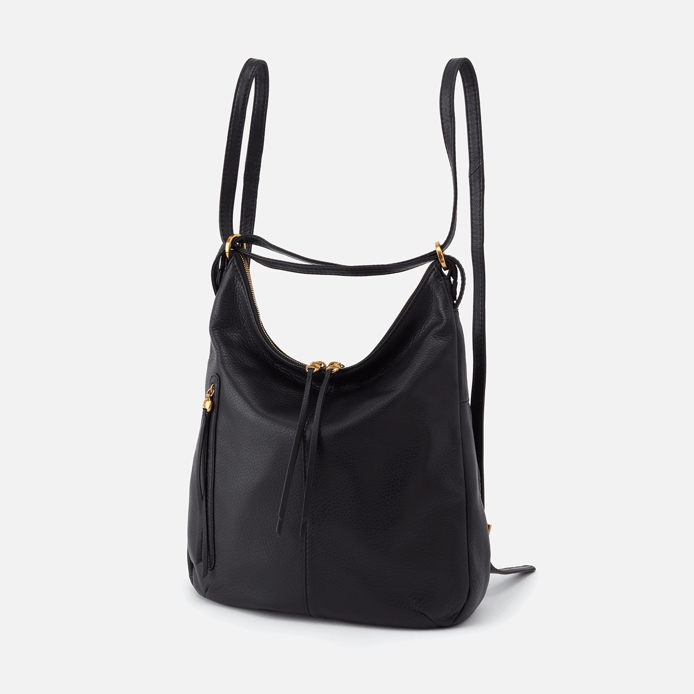 GetUSCart- SHANGRI-LA Purse Handbag for Women Canvas Tote Hobo Bag Casual  Shoulder School Bag Rucksack Convertible Backpack - Black
