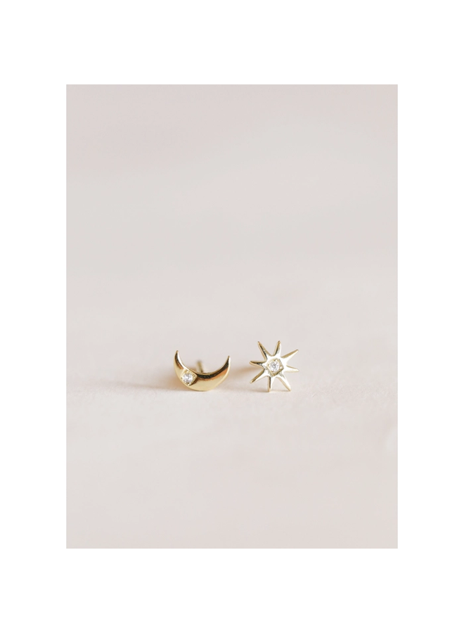 Complements Sun & Moon Earring