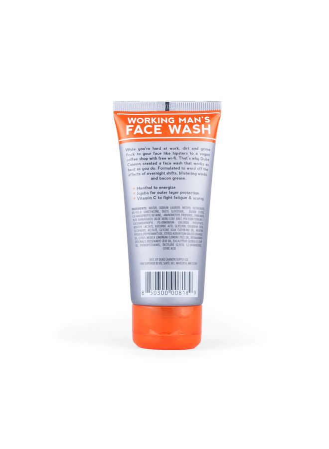 Working Man's Face Wash- Travel Size