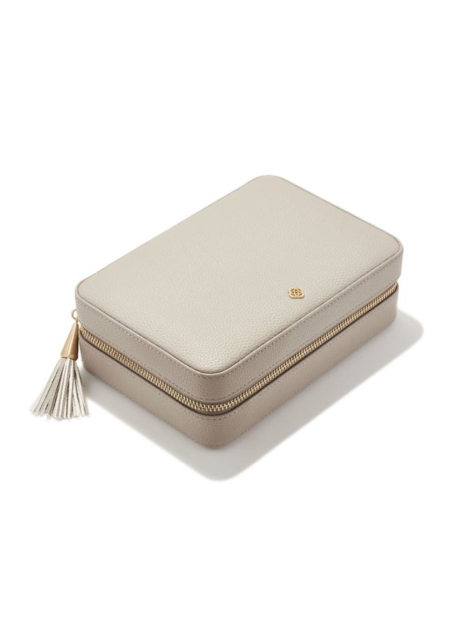 KS Medium Jewelry Case Taupe