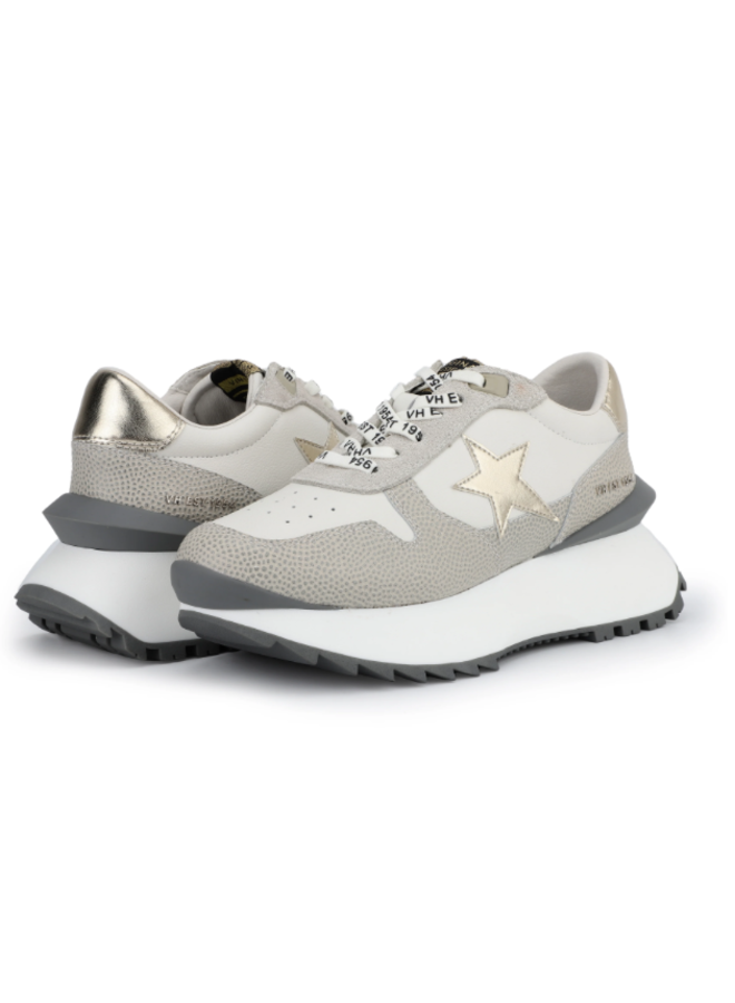 Major White Pebbled Mesh Sneaker Uptown Exclusives