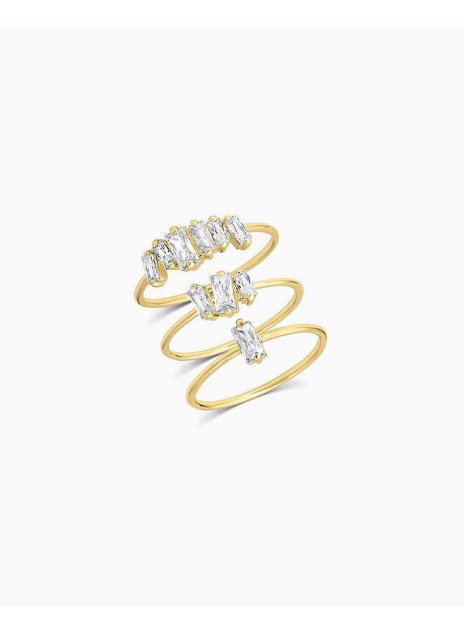 Amara Ring Set Gold